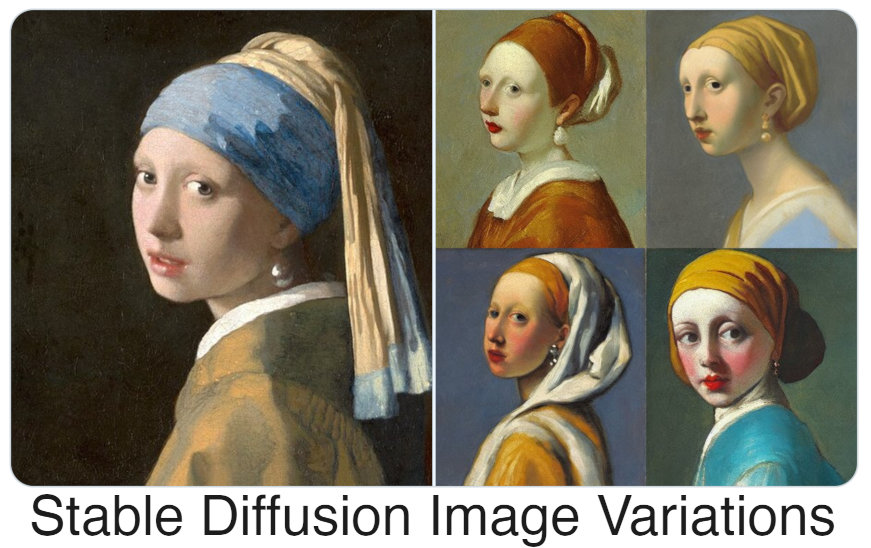 stable-diffusion-image-variation - AI model preview image